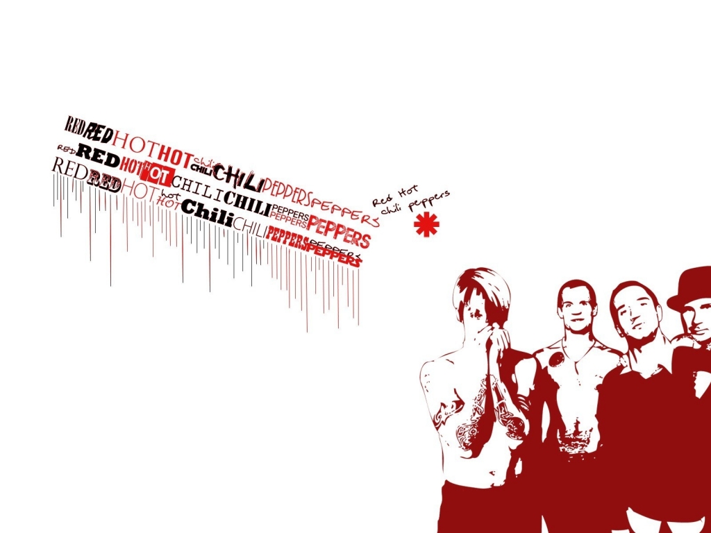 Red Hot Chili Peppers Poster for 1024 x 768 resolution