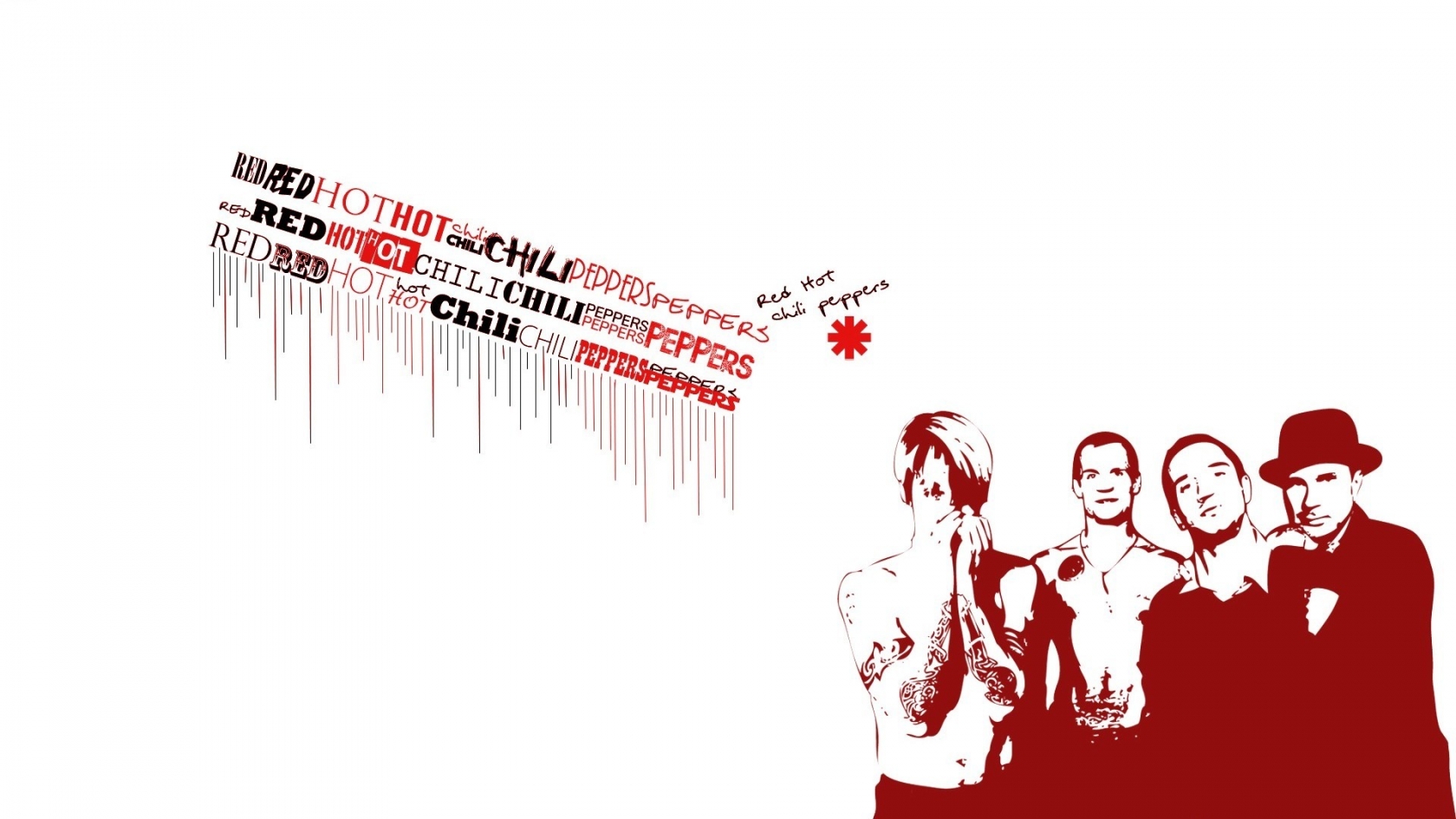 Red Hot Chili Peppers Poster for 1680 x 945 HDTV resolution
