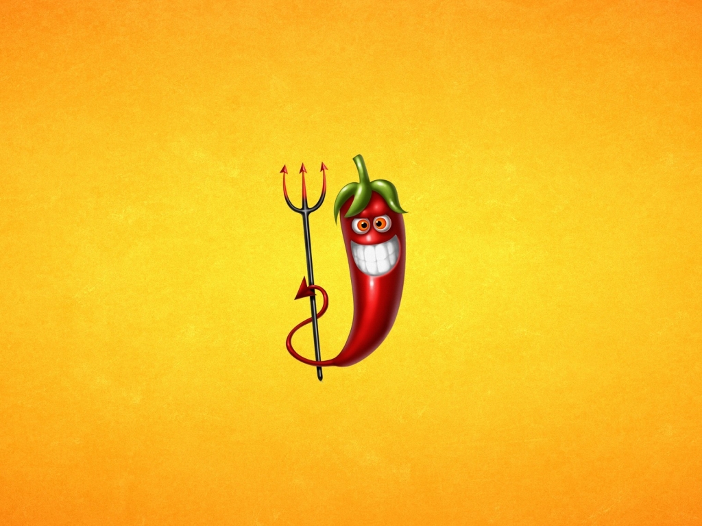 Red Hot Pepper for 1024 x 768 resolution