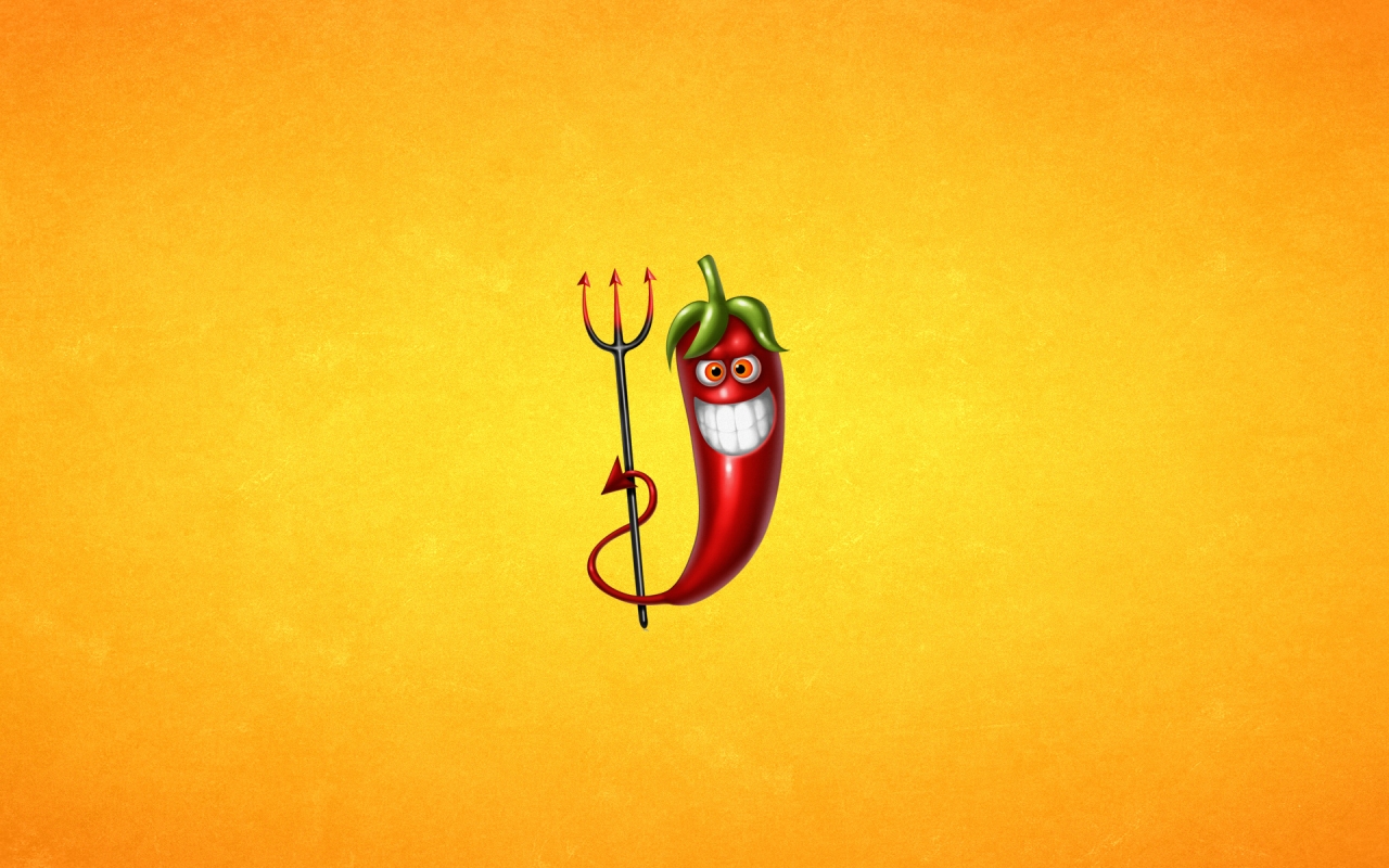 Red Hot Pepper for 1280 x 800 widescreen resolution