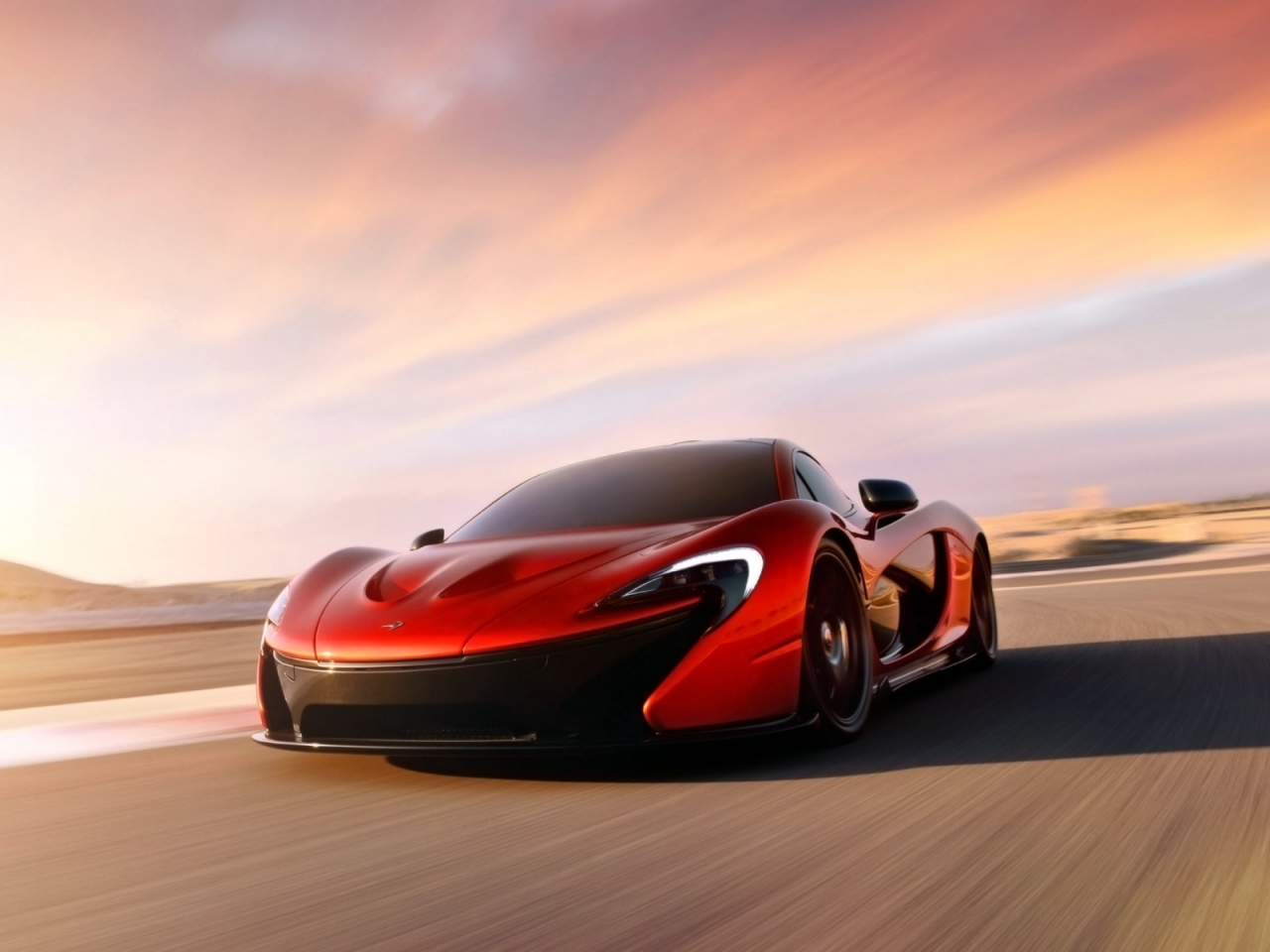 Red McLaren P1 for 1280 x 960 resolution