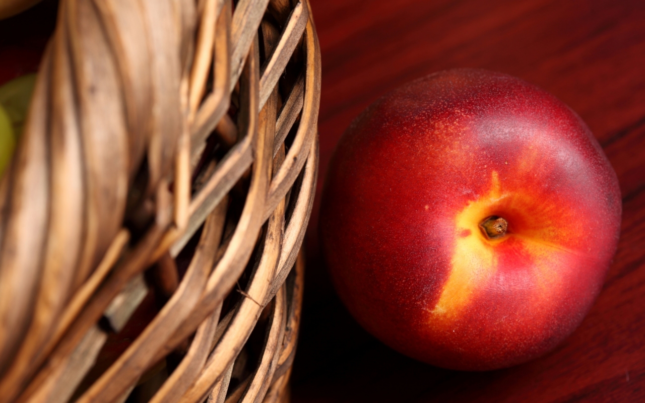 Red Nectarine for 1280 x 800 widescreen resolution