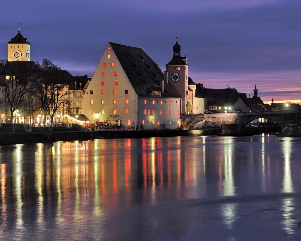 Regensburg Bavaria for 1280 x 1024 resolution