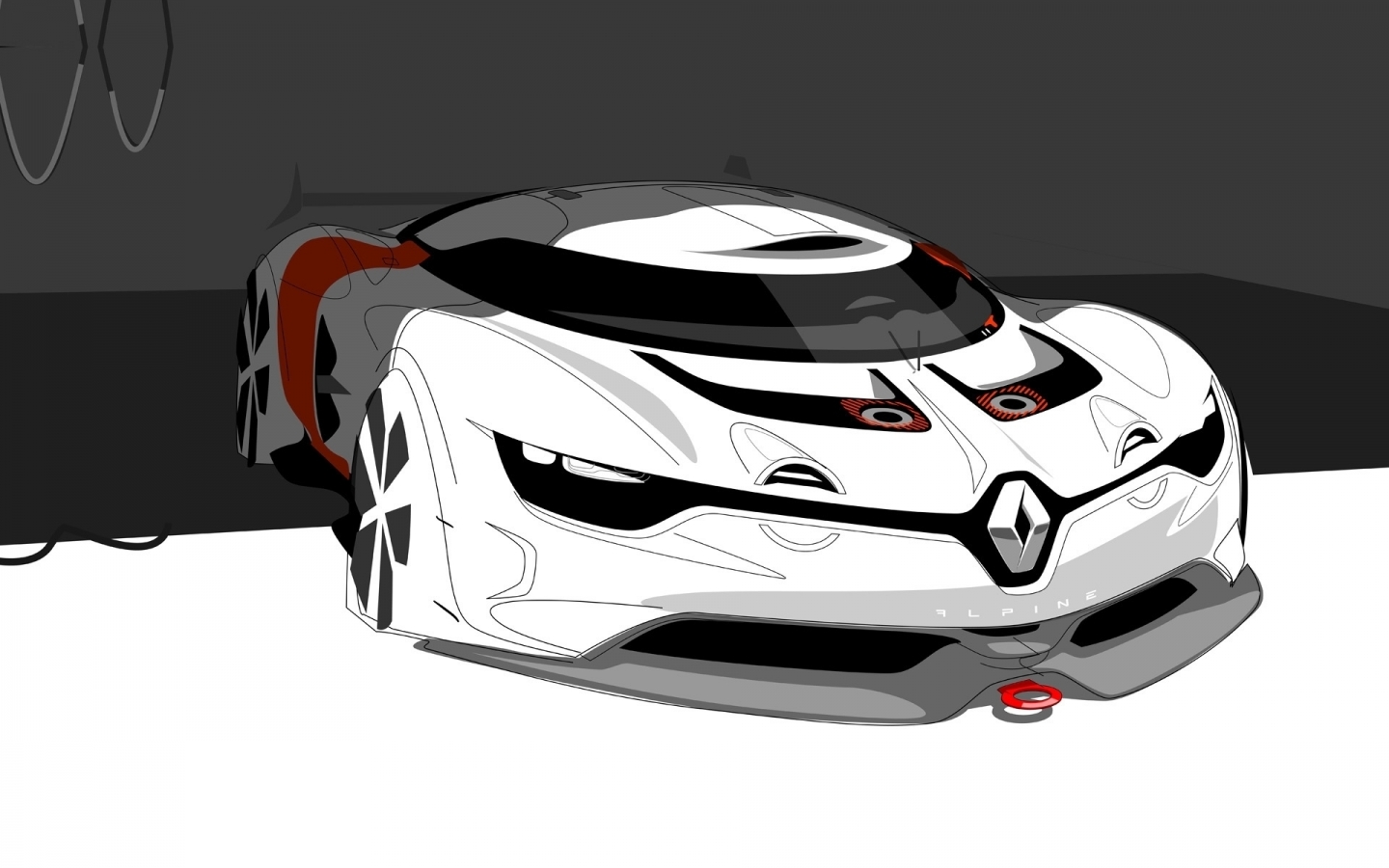 Renault Alpine Concept for 1440 x 900 widescreen resolution