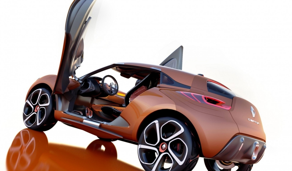 Renault Captur Concept Car for 1024 x 600 widescreen resolution