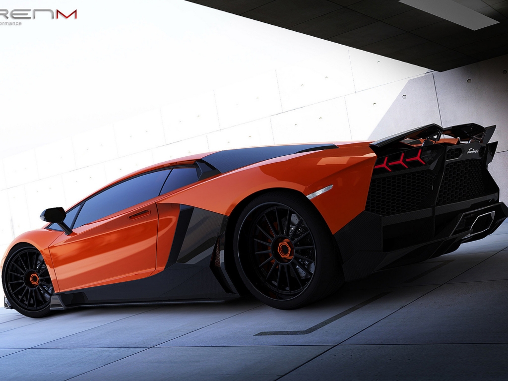 Renm Lamborghini Aventador for 1024 x 768 resolution