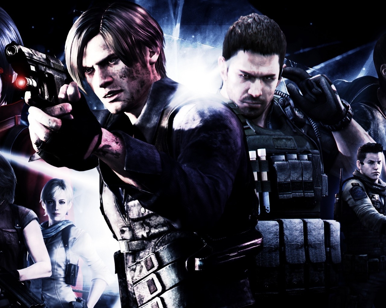 Resident Evil 6 Leon Scott Kennedy for 1280 x 1024 resolution