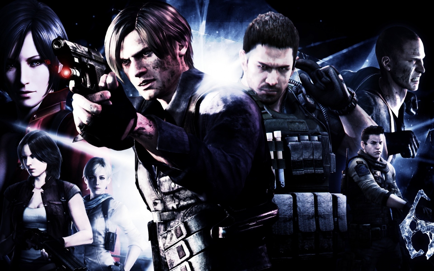 Resident Evil 6 Leon Scott Kennedy for 1440 x 900 widescreen resolution