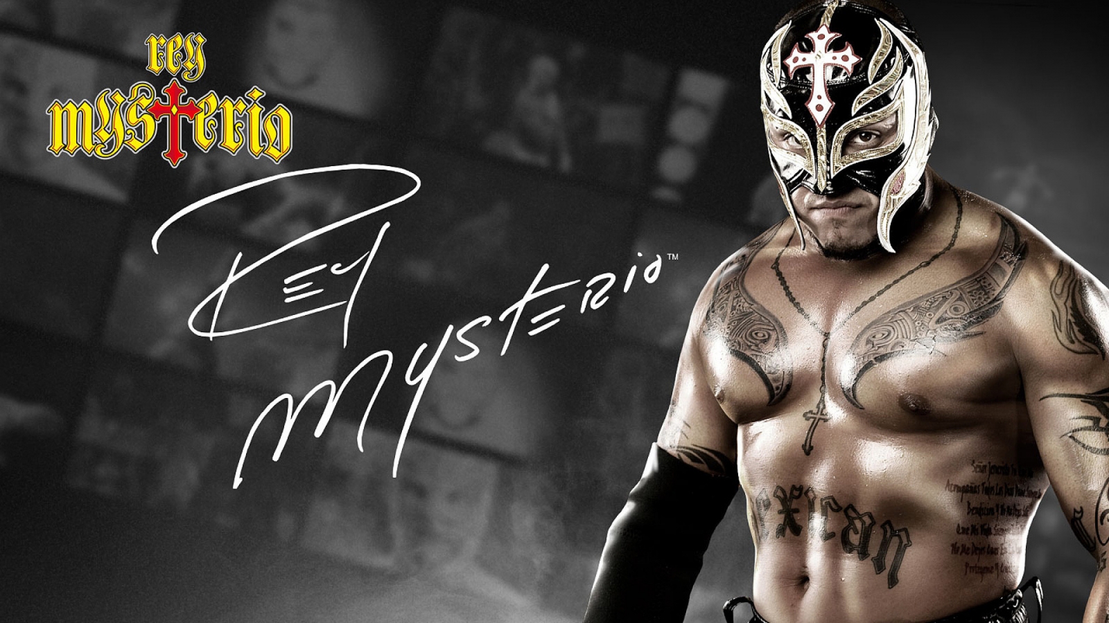 Rey Mysterio WWE for 1600 x 900 HDTV resolution