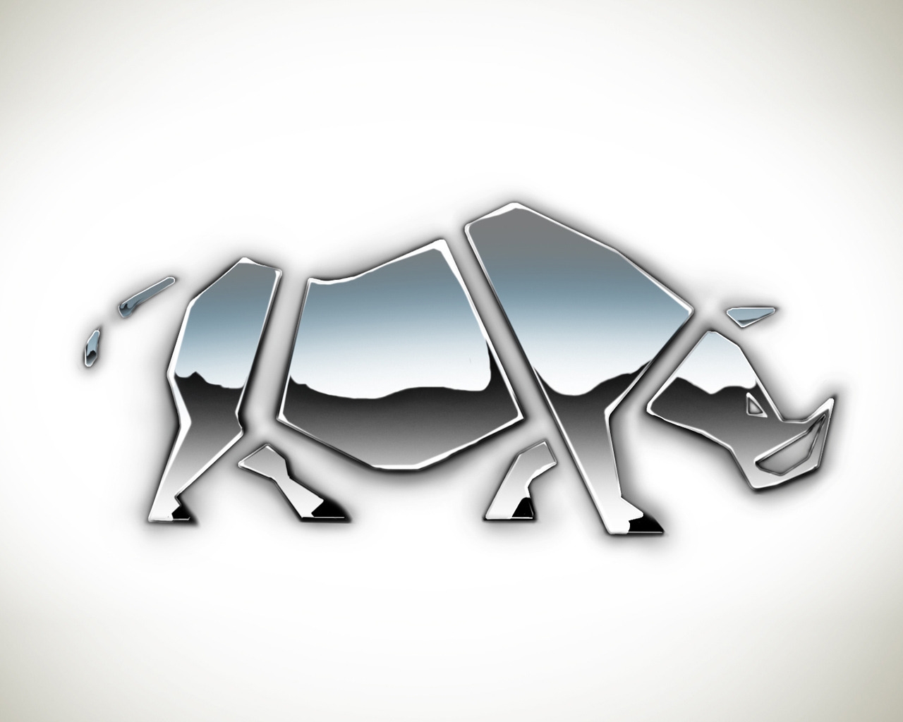 Rhino Shape for 1280 x 1024 resolution