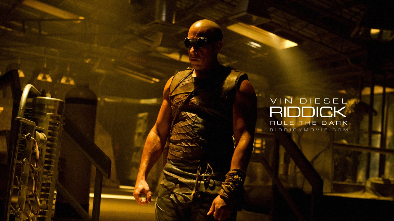 Riddick for 1280 x 720 HDTV 720p resolution
