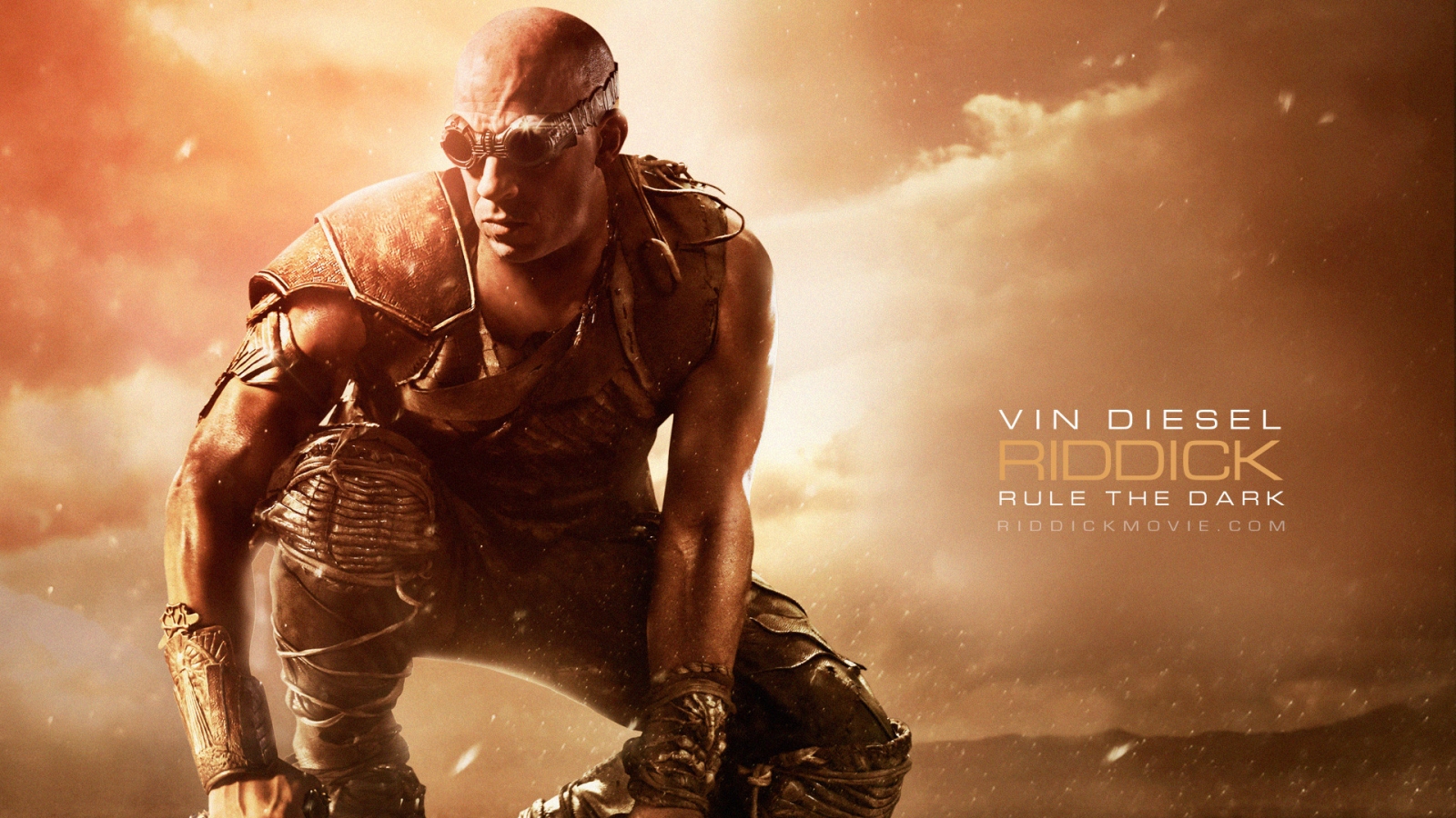 Riddick Movie for 1600 x 900 HDTV resolution