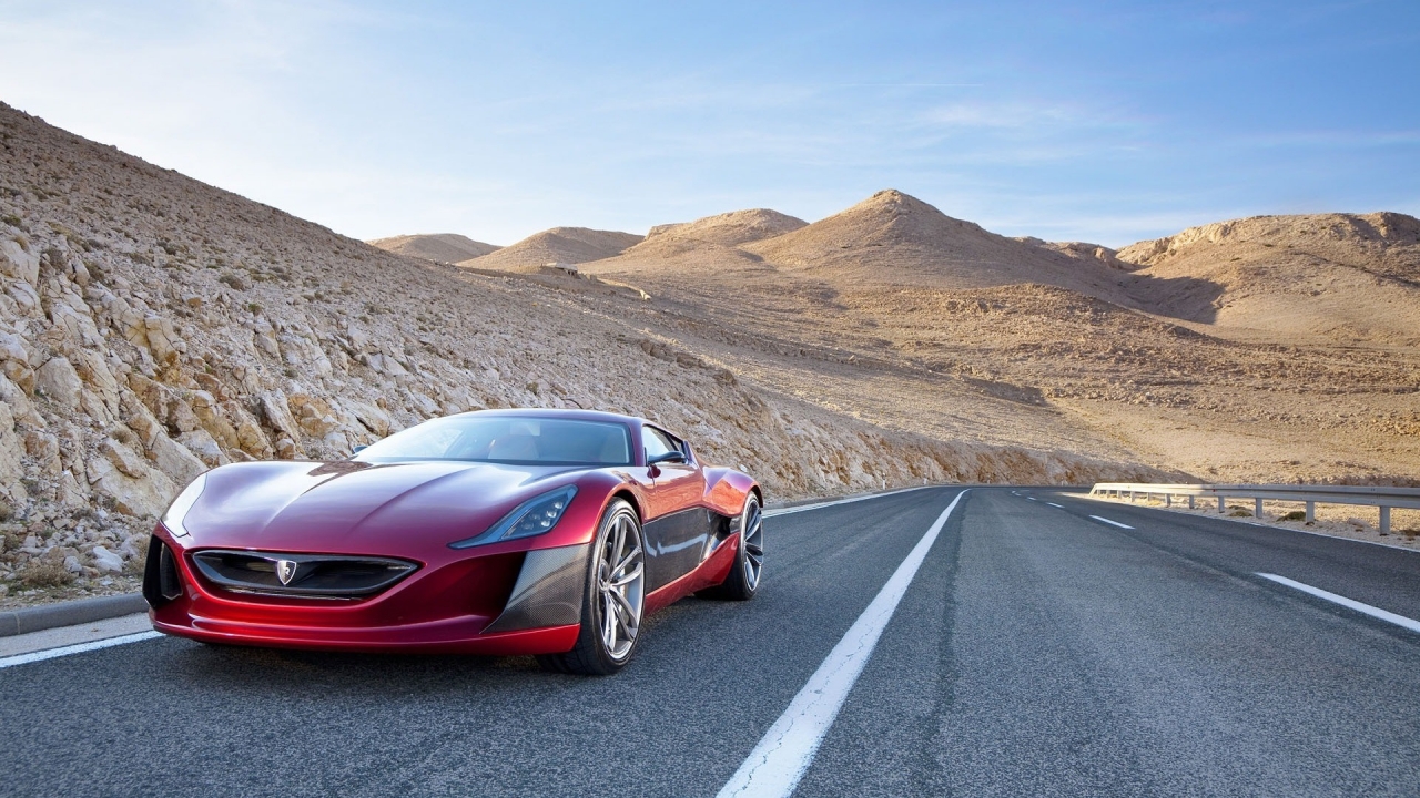 Rimac Concept One for 1280 x 720 HDTV 720p resolution