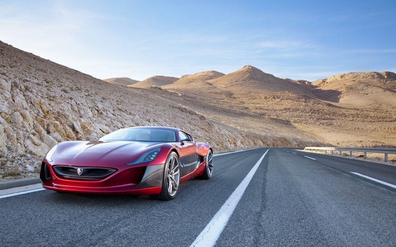 Rimac Concept One for 1280 x 800 widescreen resolution
