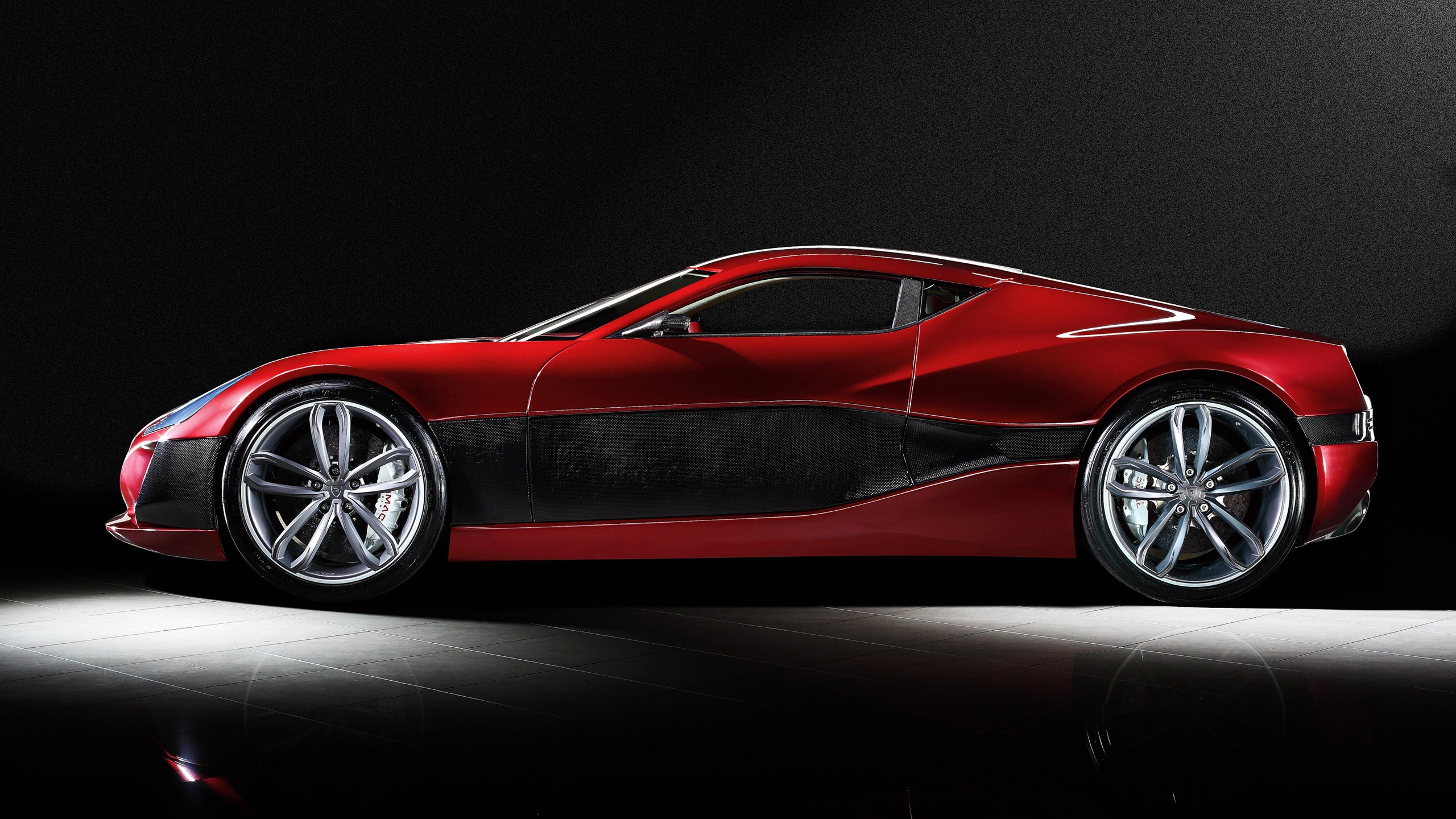 Rimac Concept One Side View for 2560x1440 HDTV resolution
