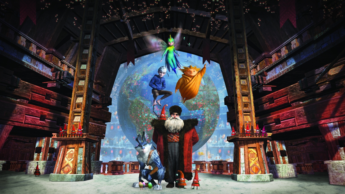 Rise of the Guardians for 1366 x 768 HDTV resolution
