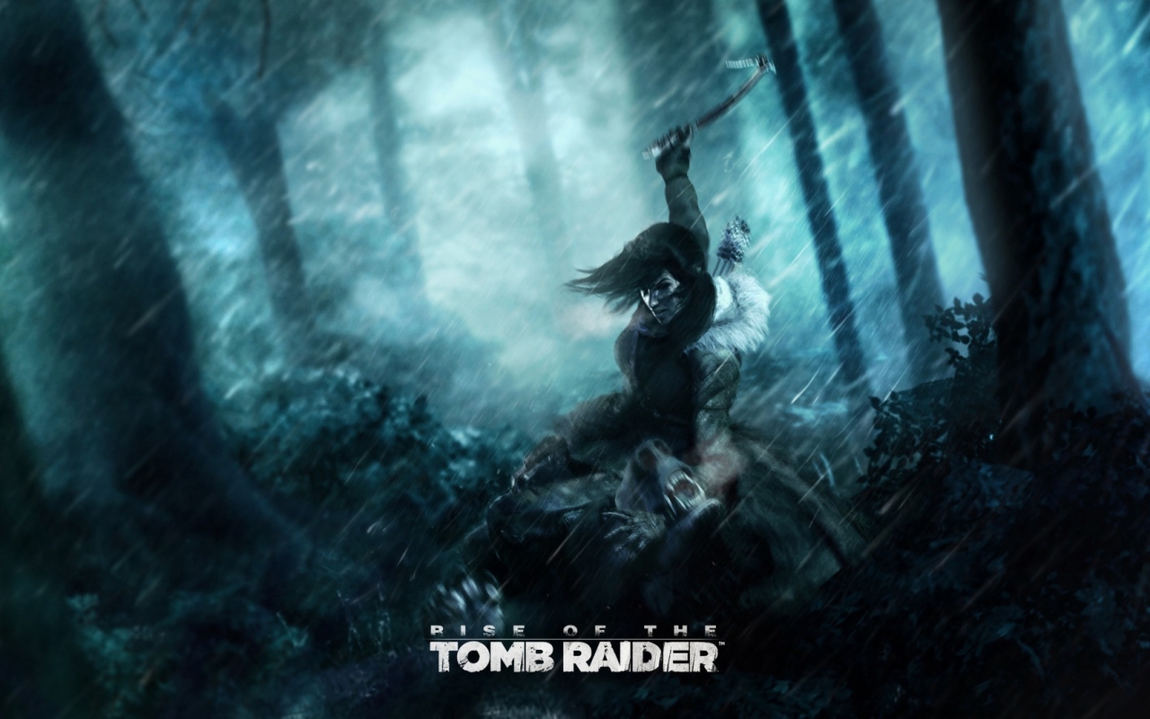 Rise of the Tomb Raider for 1280 x 800 widescreen resolution