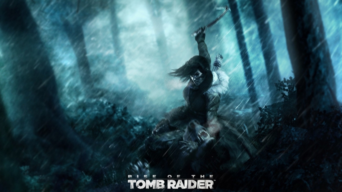 Rise of the Tomb Raider for 1366 x 768 HDTV resolution