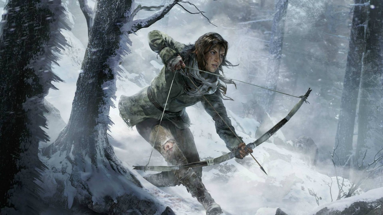 Rise of The Tomb Raider Bow for 1280 x 720 HDTV 720p resolution