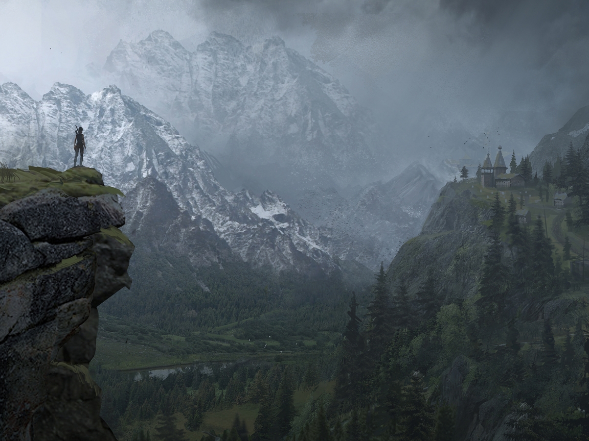 Rise of the Tomb Raider Landscape for 1152 x 864 resolution