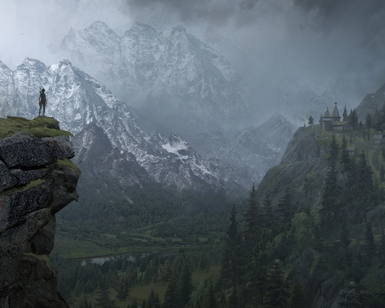 Rise of the Tomb Raider Landscape for 1280 x 1024 resolution