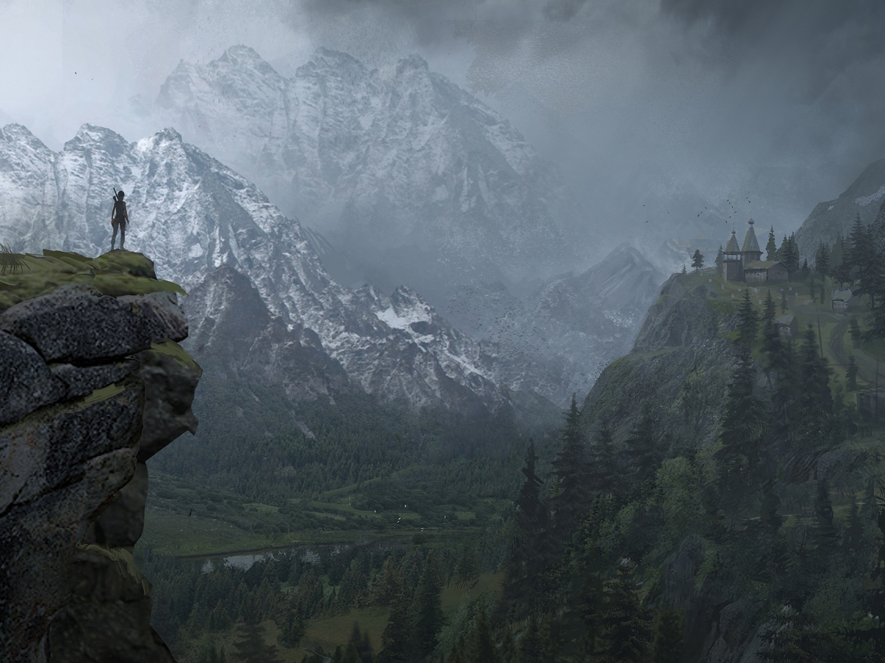 Rise of the Tomb Raider Landscape for 1280 x 960 resolution