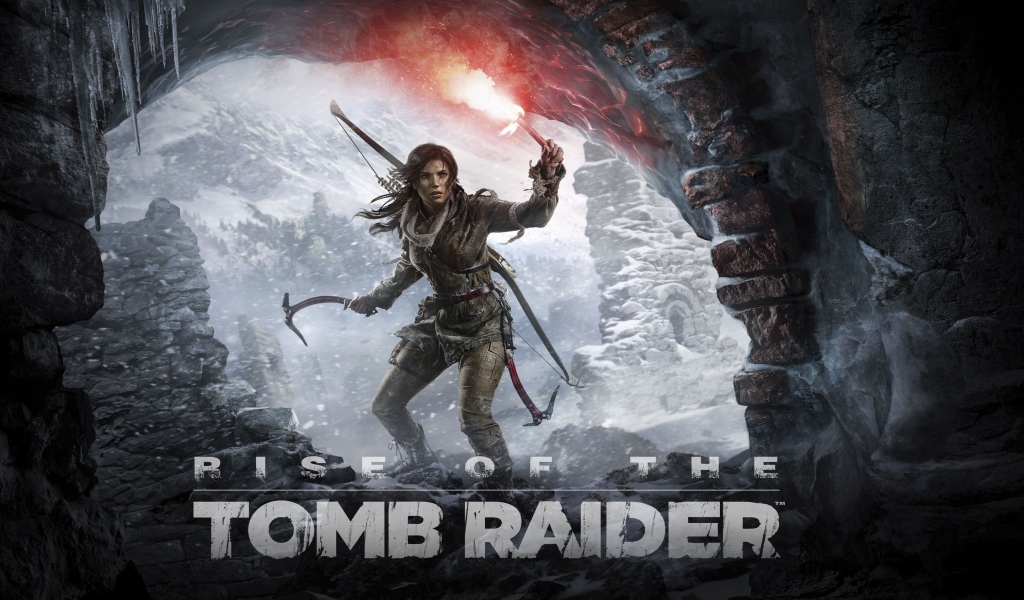 Rise Of The Tomb Raider Poster for 1024 x 600 widescreen resolution
