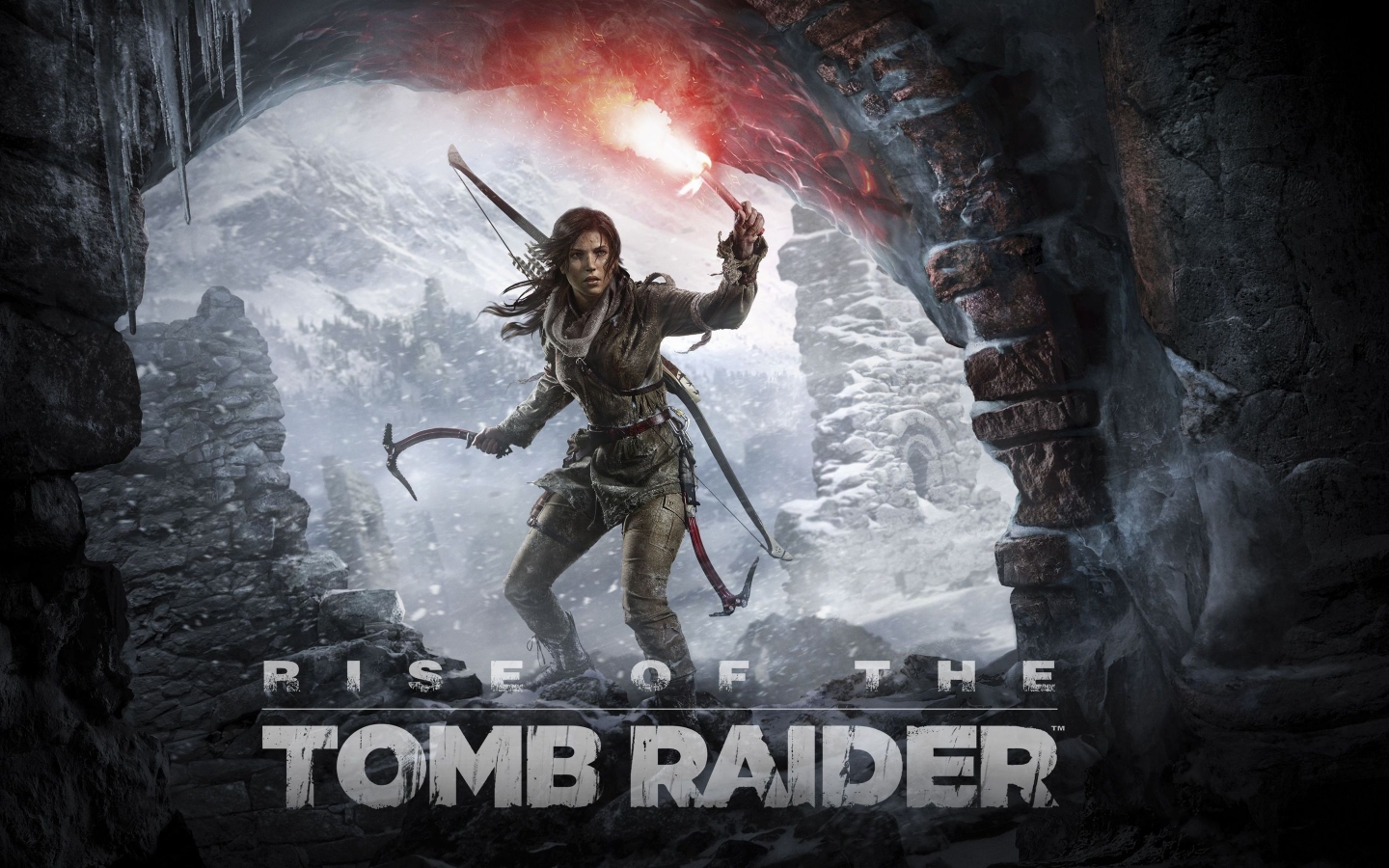 Rise Of The Tomb Raider Poster for 1440 x 900 widescreen resolution