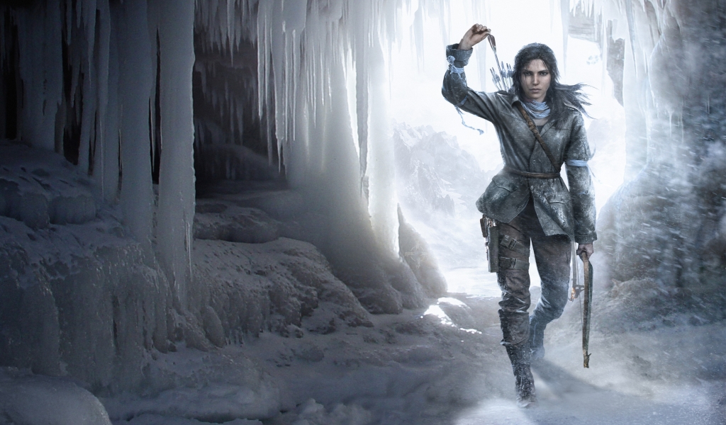 Rise of The Tomb Raider Video Game for 1024 x 600 widescreen resolution