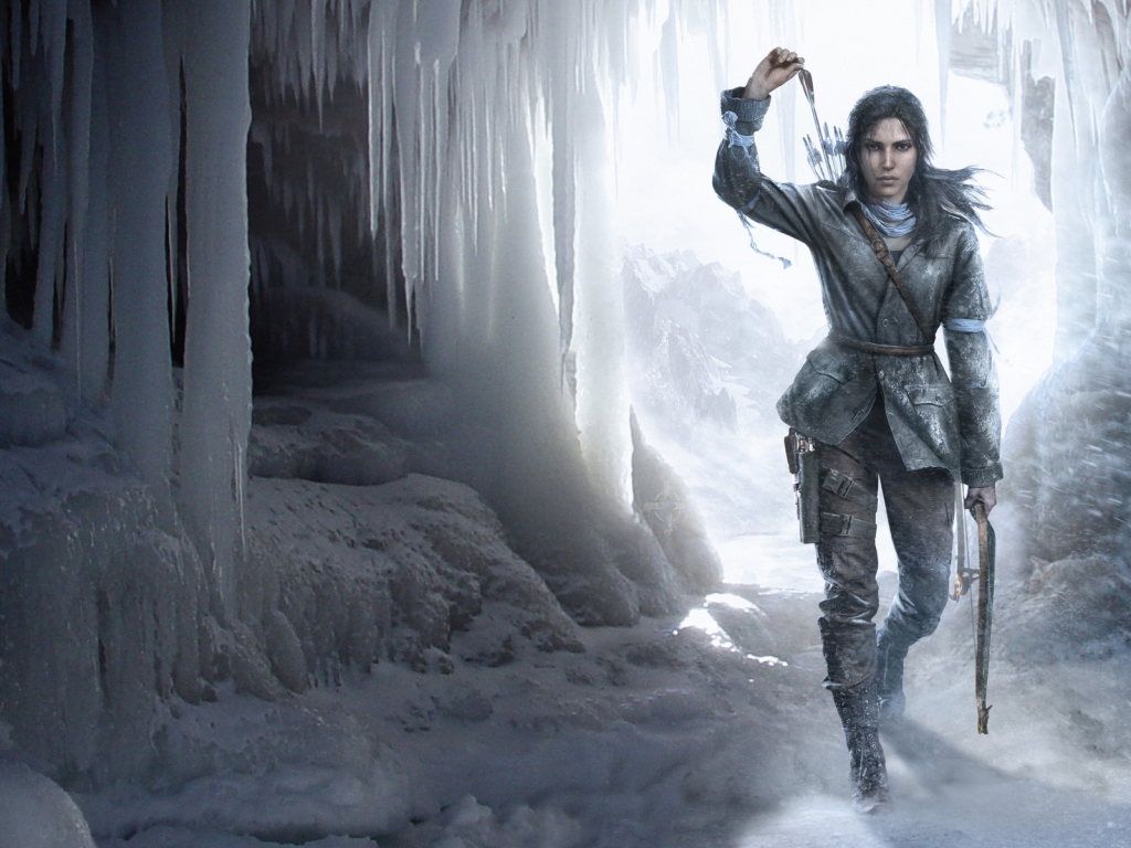 Rise of The Tomb Raider Video Game for 1024 x 768 resolution
