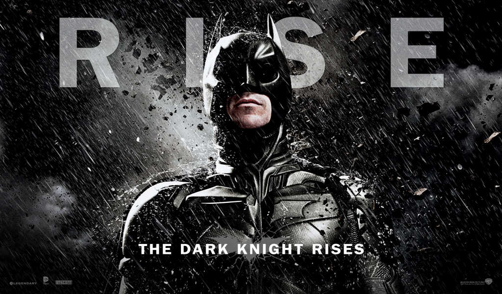Rise The Dark Knight for 1024 x 600 widescreen resolution
