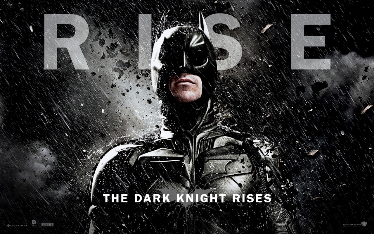 Rise The Dark Knight for 1280 x 800 widescreen resolution