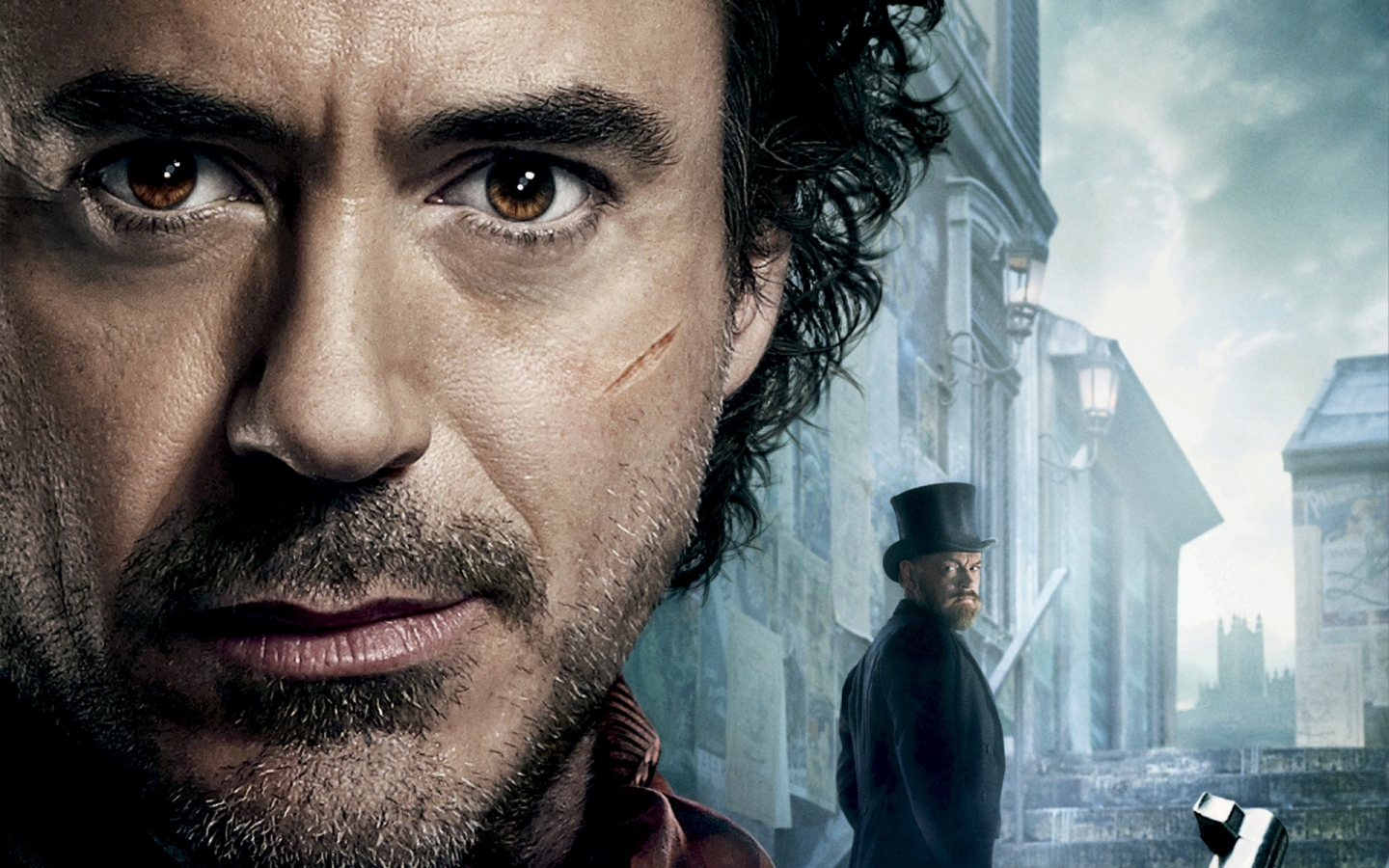 Robert Downey Jr Sherlock Holmes 2 for 1440 x 900 widescreen resolution