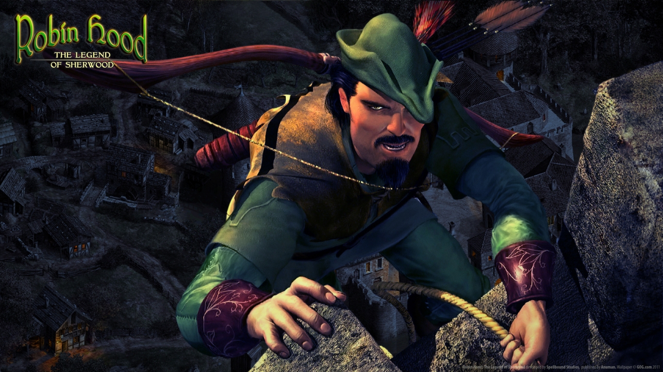 Robin Hood The Legend of Sherwood for 1366 x 768 HDTV resolution