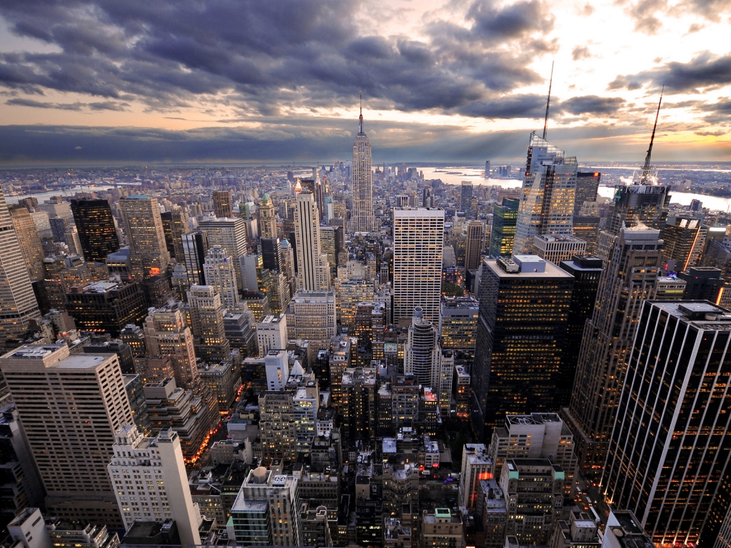 Rockefeller\'s View for 1024 x 768 resolution