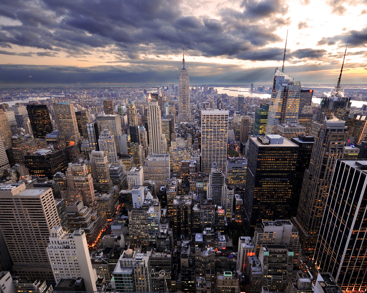 Rockefeller\'s View for 1280 x 1024 resolution