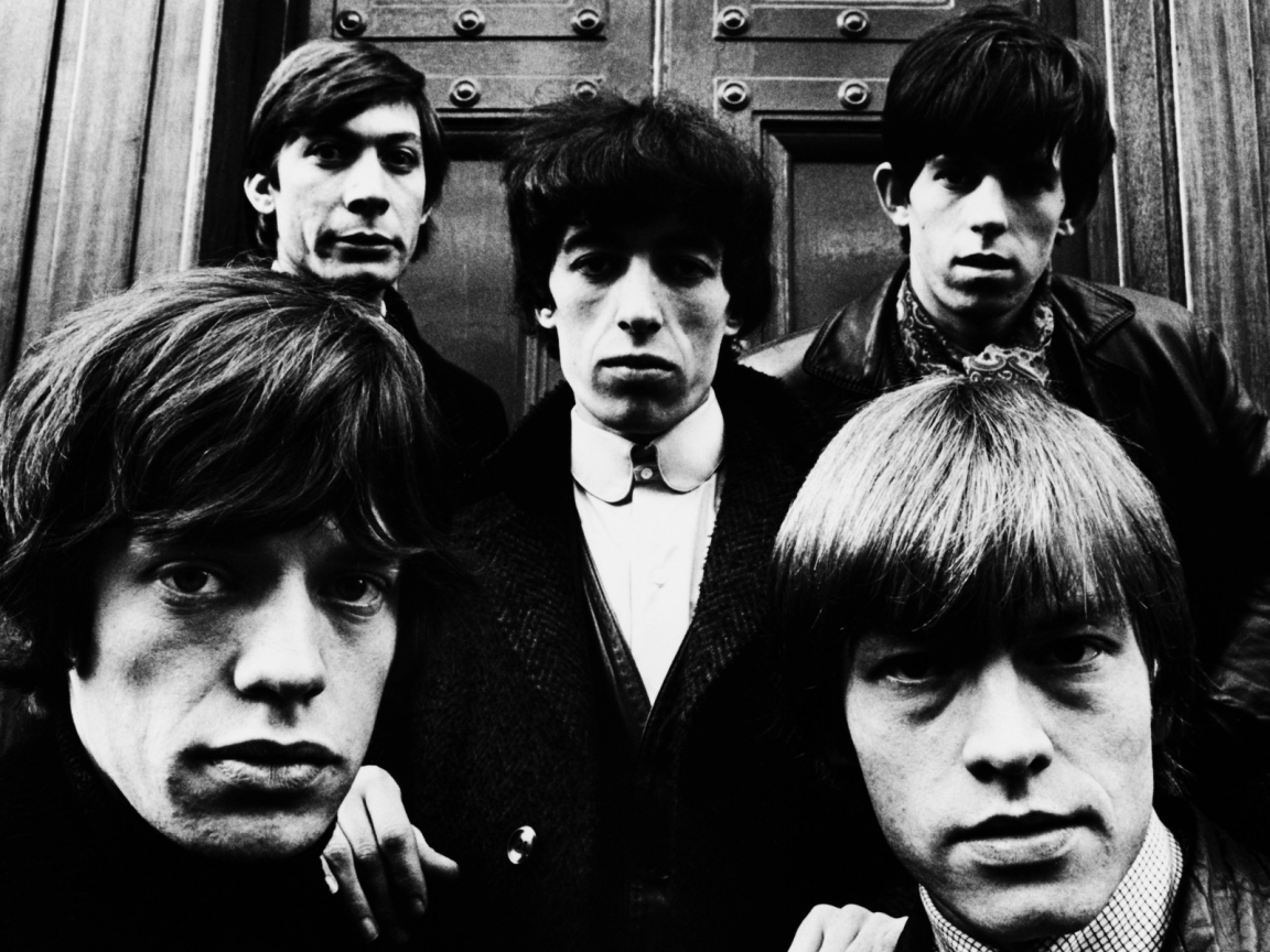 Rolling Stones Black and White for 1152 x 864 resolution