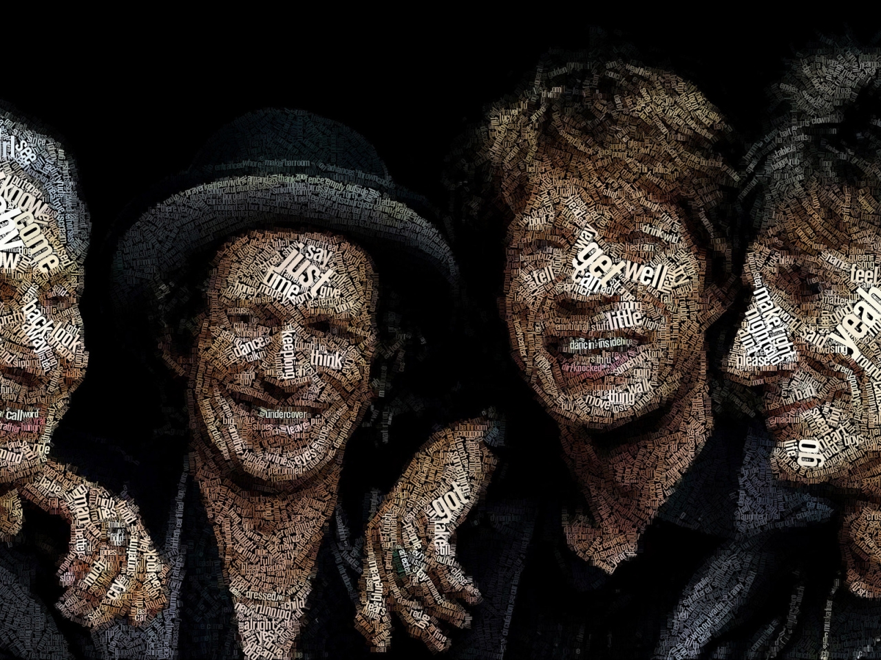 Rolling Stones Members for 1280 x 960 resolution