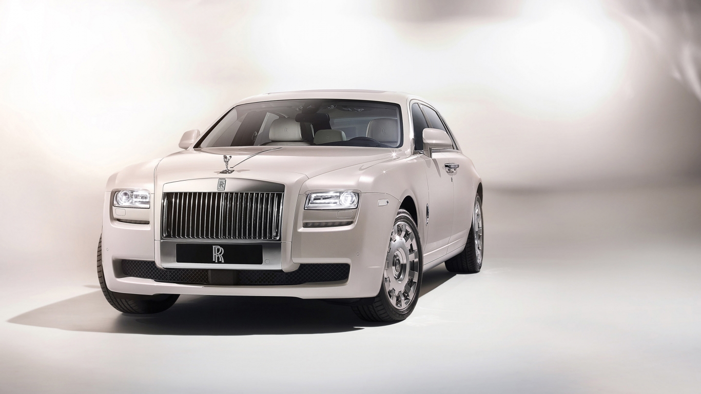 Rolls Royce Ghost Six Senses Concept for 1366 x 768 HDTV resolution