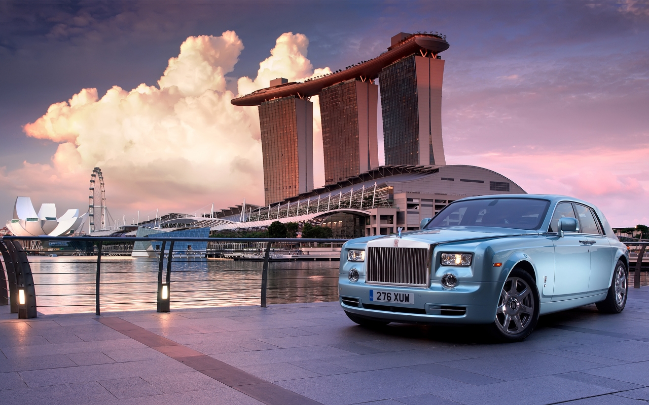 Rolls Royce Phantom 102EX for 1280 x 800 widescreen resolution