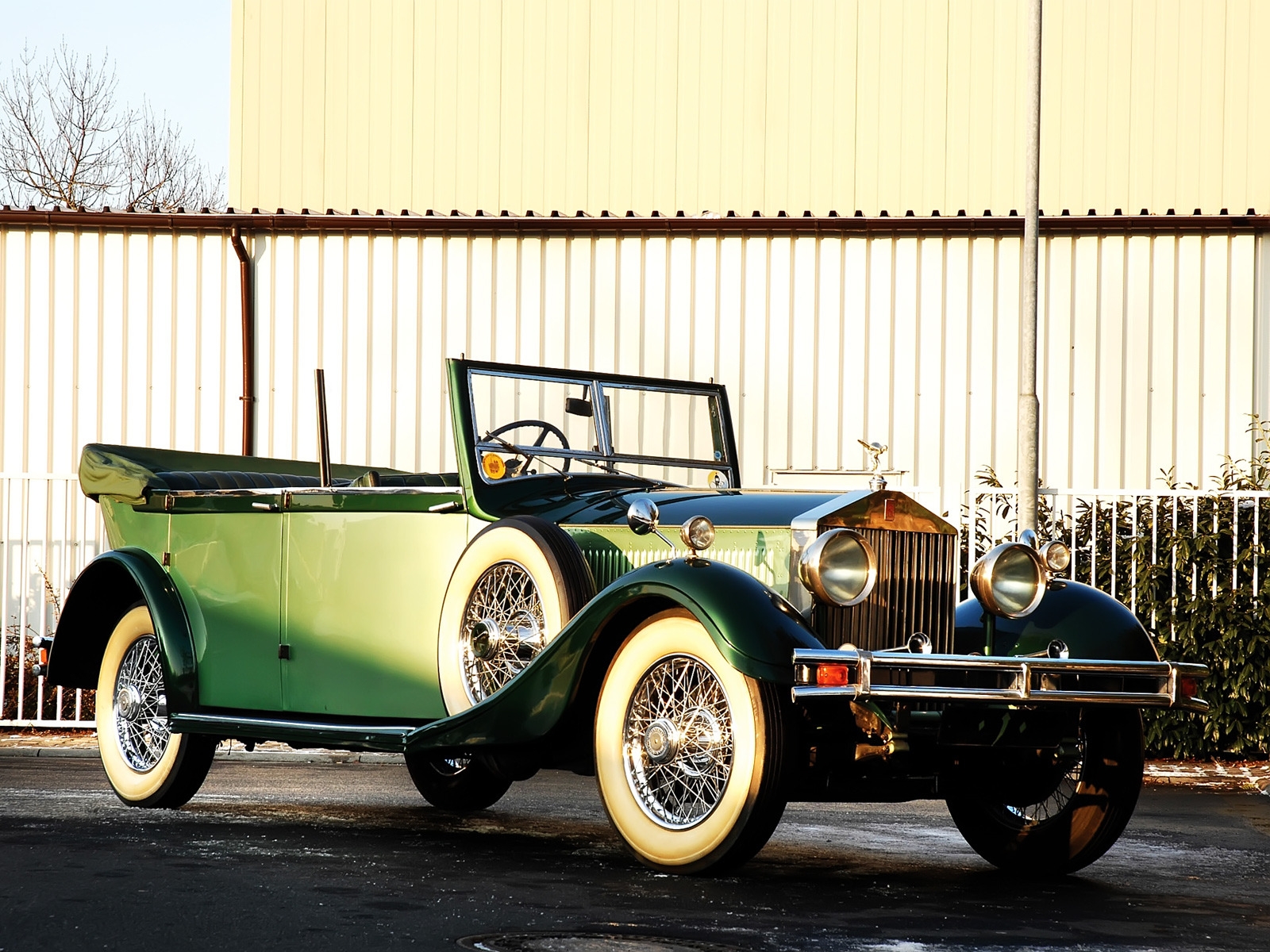 Rolls Royce Phantom Cabriolet Hunting 1929 for 1600 x 1200 resolution
