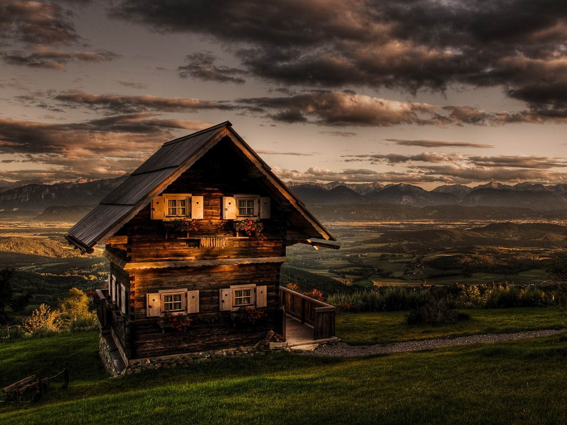 Romantic Cottage for 1152 x 864 resolution