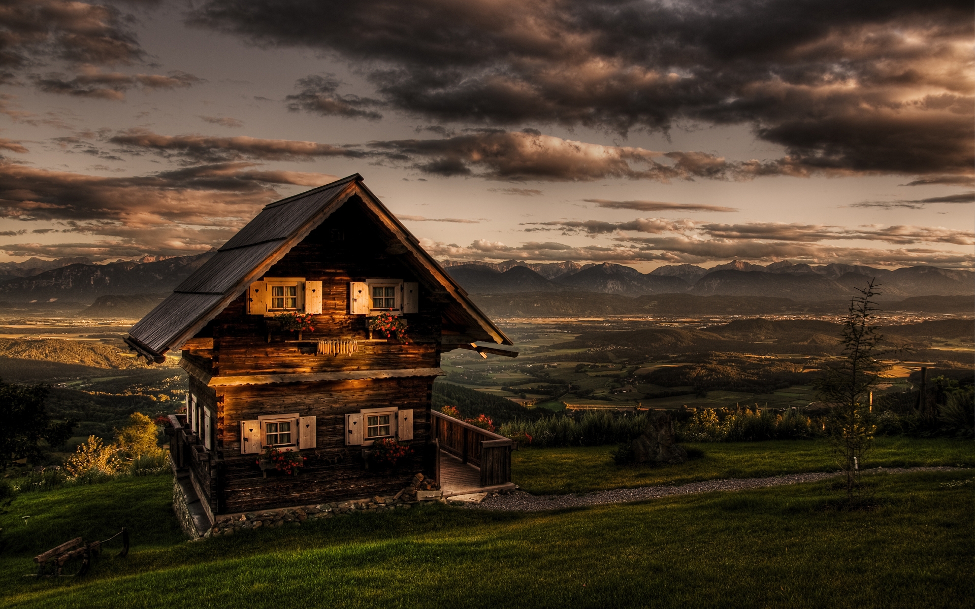 Romantic Cottage for 1920 x 1200 widescreen resolution