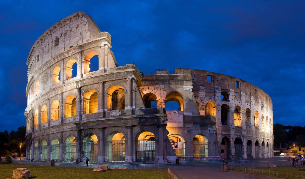 Rome Coliseum for 1024 x 600 widescreen resolution