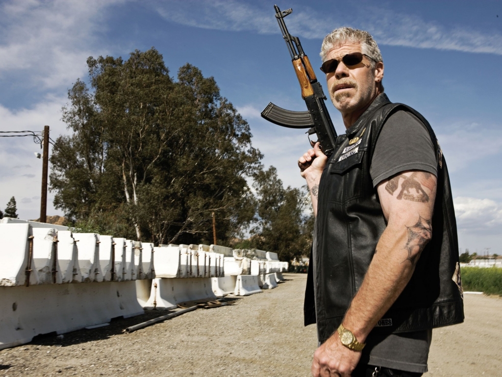 Ron Perlman Sons of Anarchy for 1024 x 768 resolution