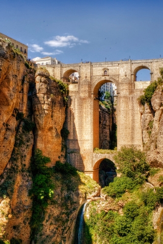 Ronda Spain for 320 x 480 iPhone resolution