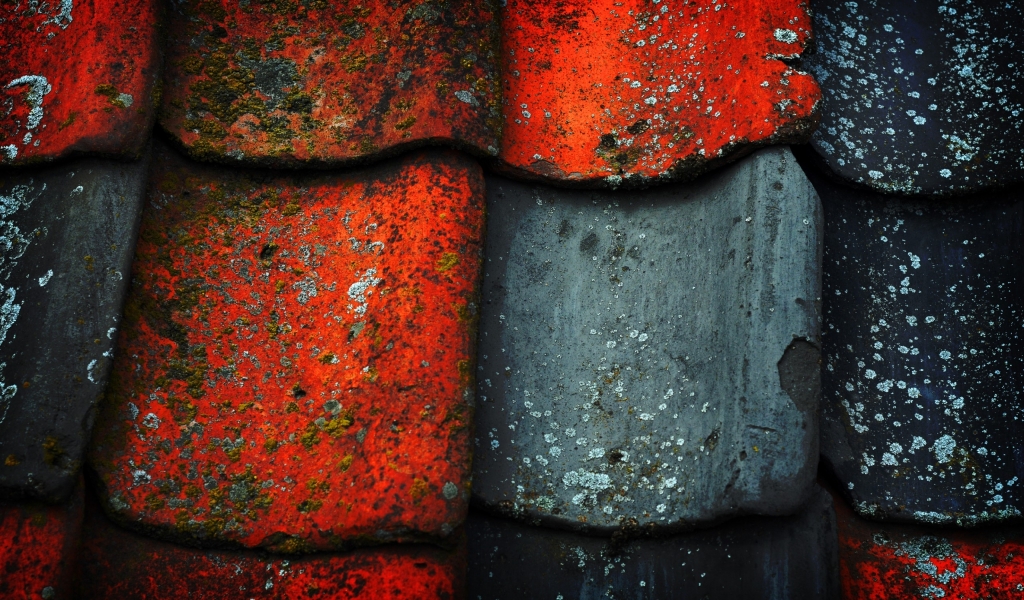 Roof Tile Texture for 1024 x 600 widescreen resolution