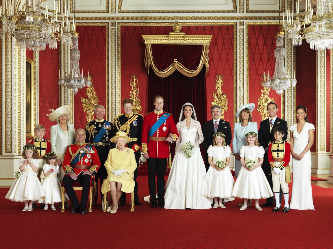 Royal Family Picture for 1152 x 864 resolution