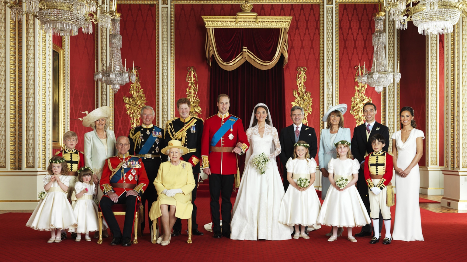 Royal Family Picture for 1536 x 864 HDTV resolution