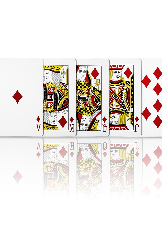 Royal Flush for 640 x 960 iPhone 4 resolution